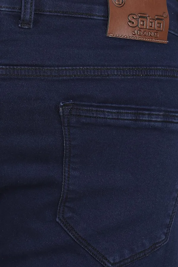 Tealish_Blue__Straight_Fit_Stretchable_Knitted_Jeans_Pant_5_Pocket_Solid_Design_For_Men