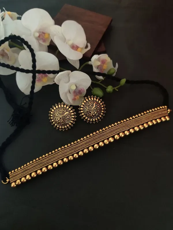 Mahi_Wide_Beaded_Choker_Necklace__Set