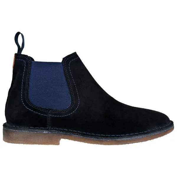 Navy_Suede_Chelsea_Boots_For_Men