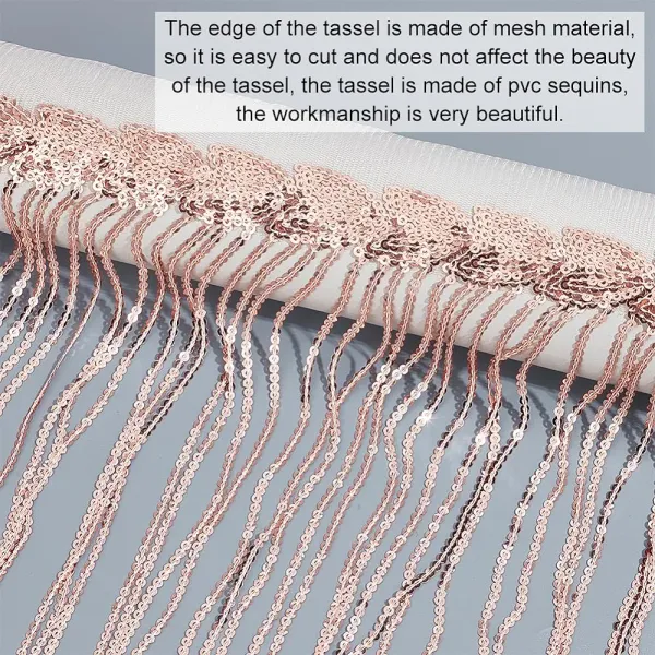 Rose_Gold_Sequince_Premium_Lace_For_Women