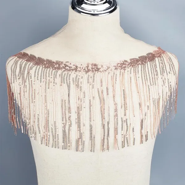 Rose_Gold_Sequince_Premium_Lace_For_Women