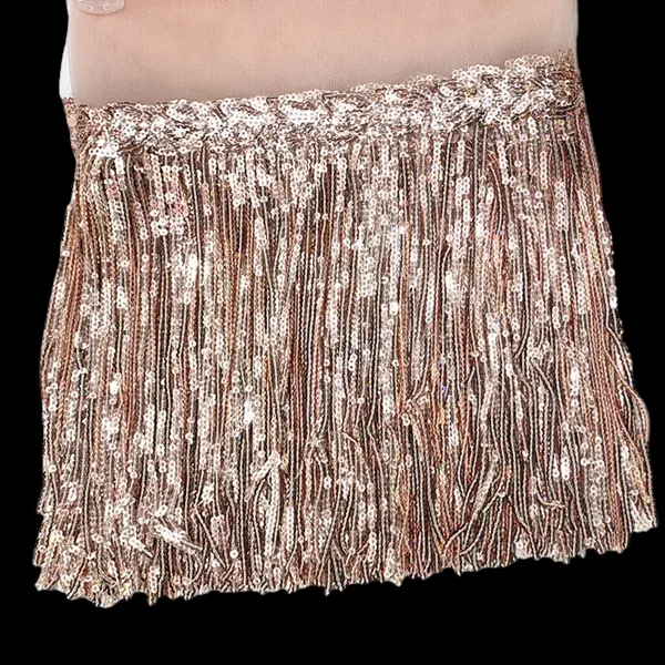 Rose_Gold_Sequince_Premium_Lace_For_Women