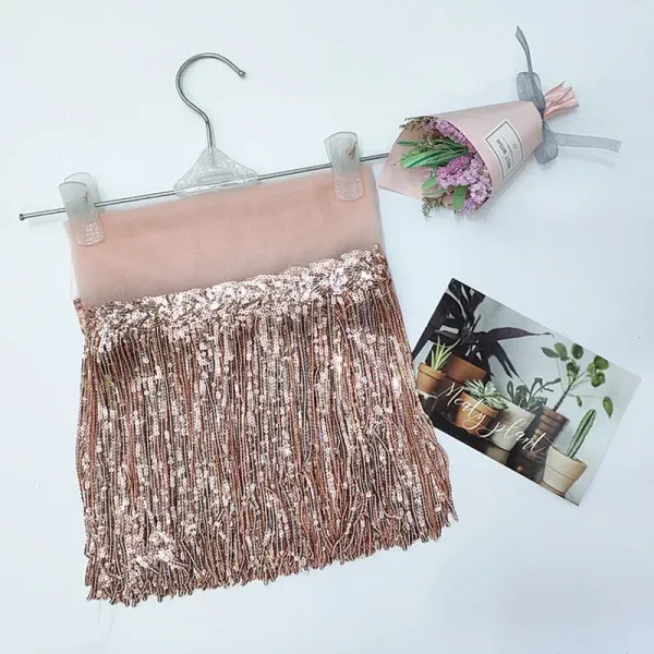 Rose_Gold_Sequince_Premium_Lace_For_Women