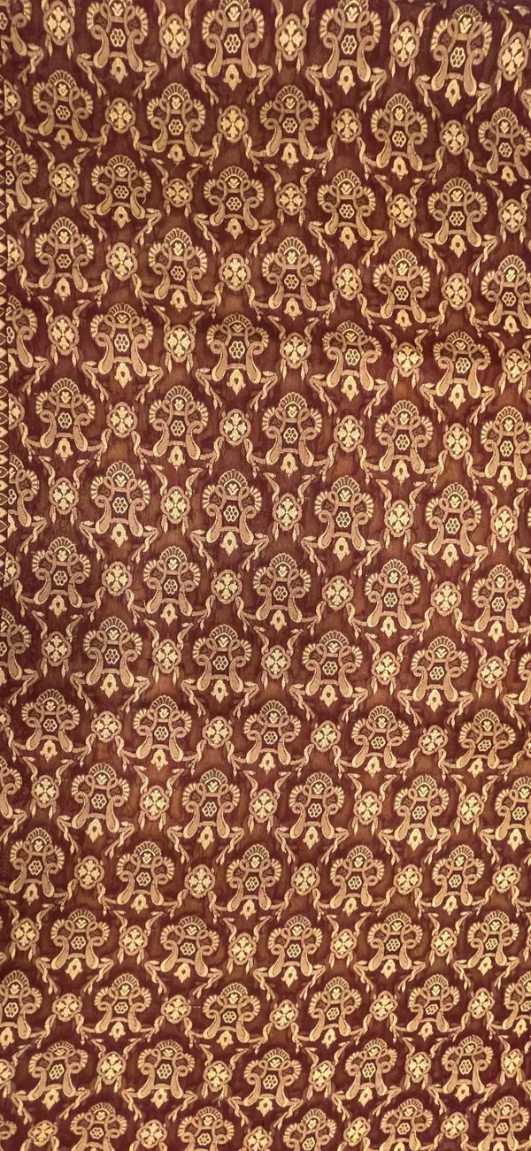 Humairah_Presents_Pure_Handloom_Lemon_Yellow_Chiffon_Plain_Saree_with_Contrast_Brown_Paisley_Zari_Border_and_Brown_Blouse