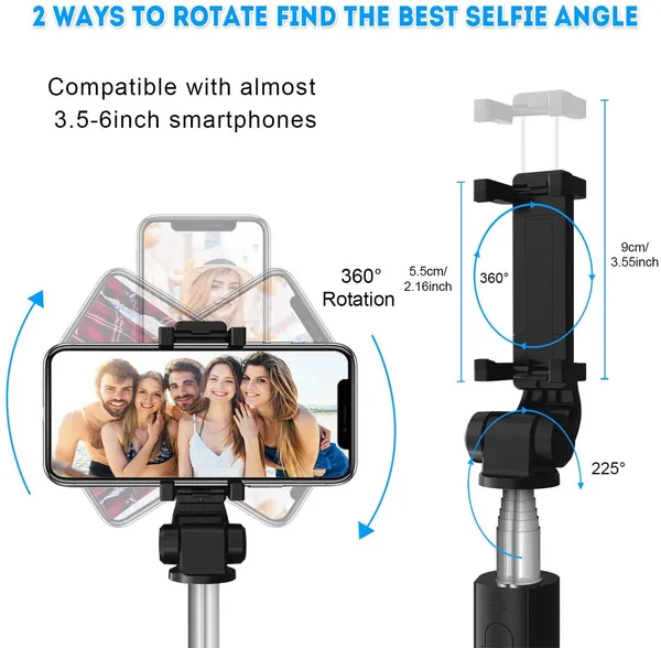 Black_Bluetooth_Selfie_Stick_Extendable_Selfie_Stick_With_Wireless_Remote_And_Tripod_Stand