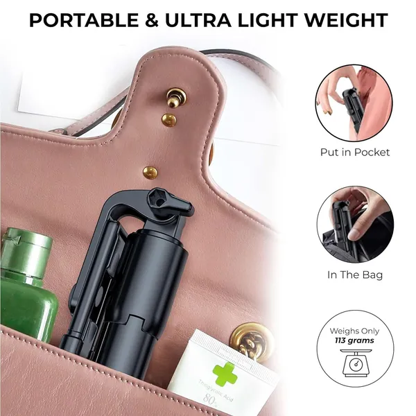 Black_Bluetooth_Selfie_Stick_Extendable_Selfie_Stick_With_Wireless_Remote_And_Tripod_Stand