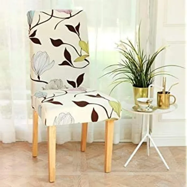 Cream_Polyester_Stretchable_Dining_Chair_Cover_Set_Of_8_Washable_Slip_Covers