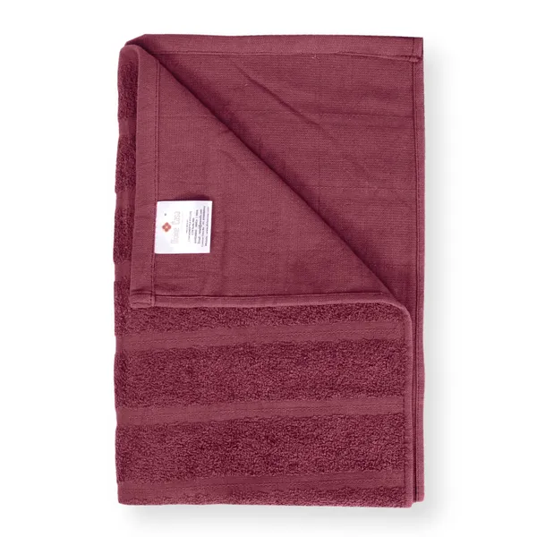 Pack_of_2_Burgundy_and_Grey_Solid_250_GSM_100%_Cotton_Bath_Towels