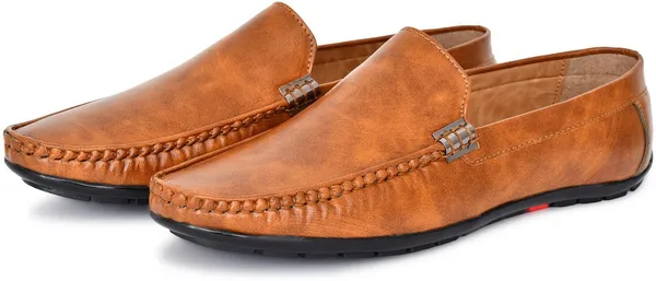 Tan_Synthetic_Leather_Premium_Loafer_Shoes_|_Stylish_&_Comfort_Sole