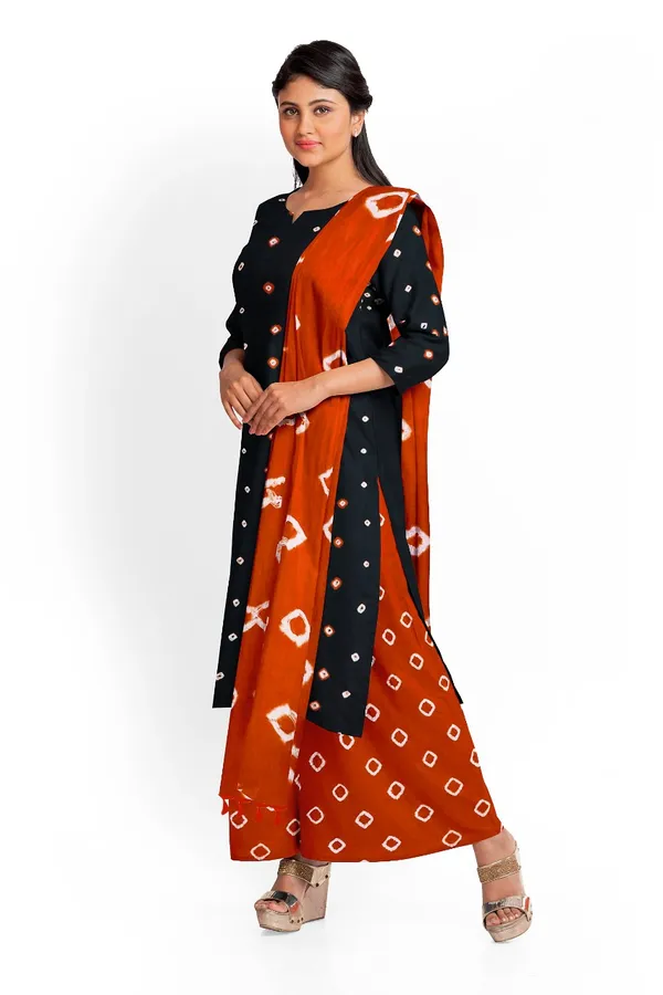 Kanishka_Pure_Rayon_Unstitched_Hand_Bandhej_Bandhani_Dress_Material_|_4.25_Meter_Top_&_Bottom_With_2_Meter_Dupatta