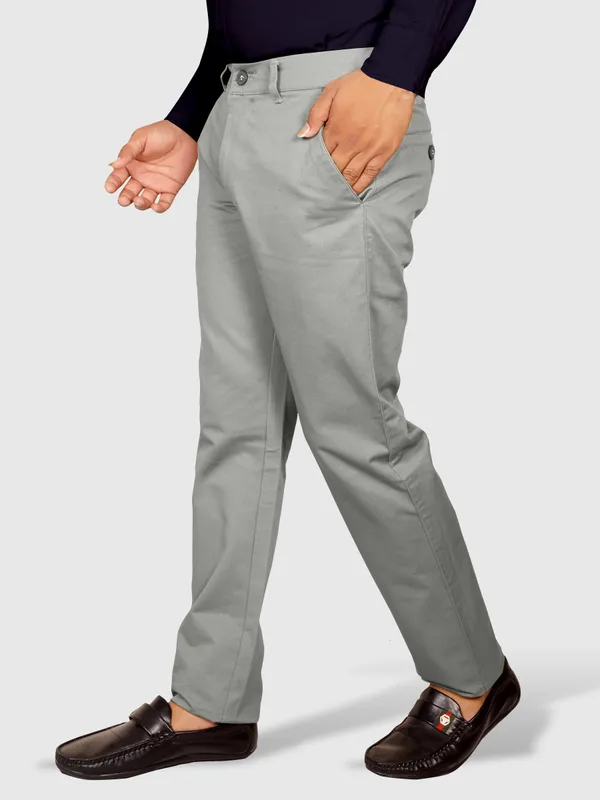 Men's_Dark_Gray_Regular_Fit_Premium_Cotton_Blend_Trousers