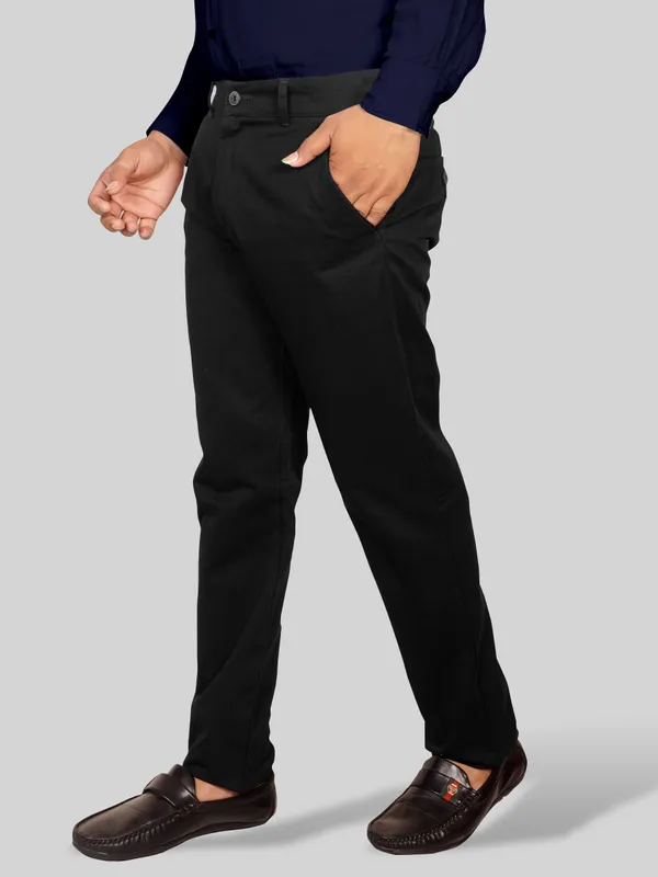 Men's_Black_Regular_Fit_Premium_Cotton_Blend_Trousers