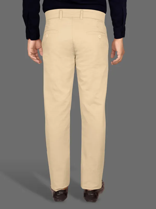 Men's_Khakhi_Regular_Fit_Premium_Cotton_Blend_Trousers