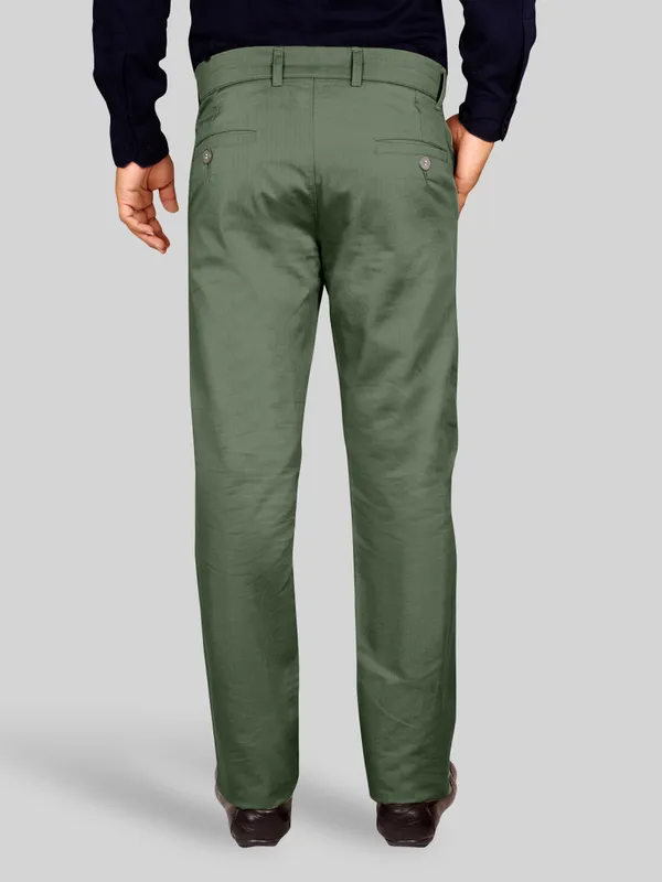 Men's_Green_Regular_Fit_Premium_Cotton_Blend_Trousers