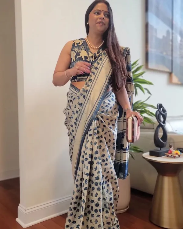 Handicraft_Women's_Jaipur_Pure_Soft_Cotton_Printed_Saree_With_Blouse_Piece_With_Blouse_Piece
