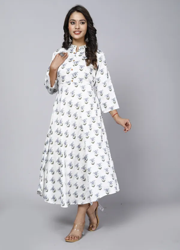 White_Cotton_Blend_Kurta_For_Women