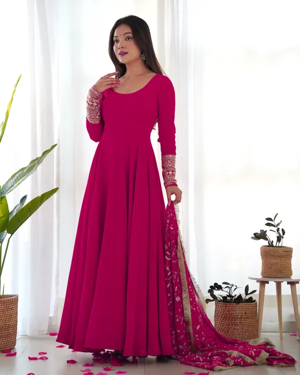 Rani_Celti_Gown_Dupatta_Set_For_Women