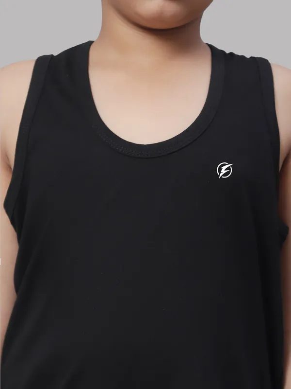 Black_&_Yellow_Cotton_Round_Neck_Casual_Wear_Vest_For_Kids