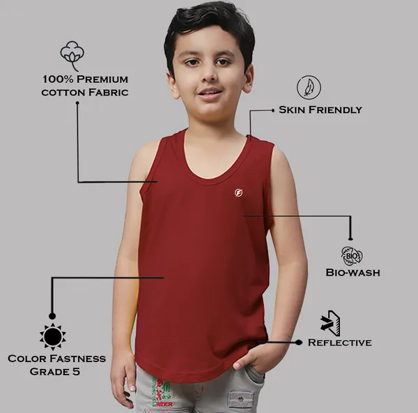 Black_&_Maroon_Cotton_Round_Neck_Casual_Wear_Vest_For_Kids