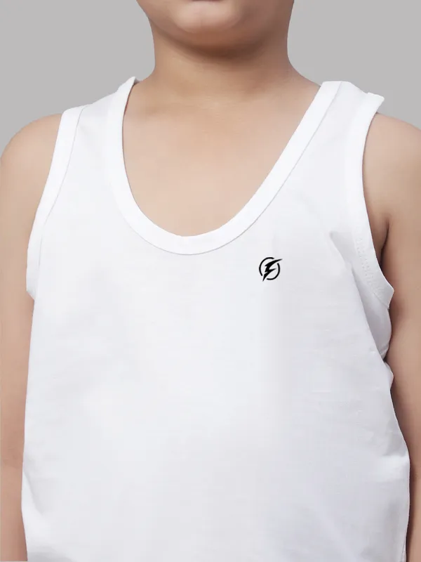 White_&_Grey_Round_Neck_Casual_Wear_Vest_For_Kids