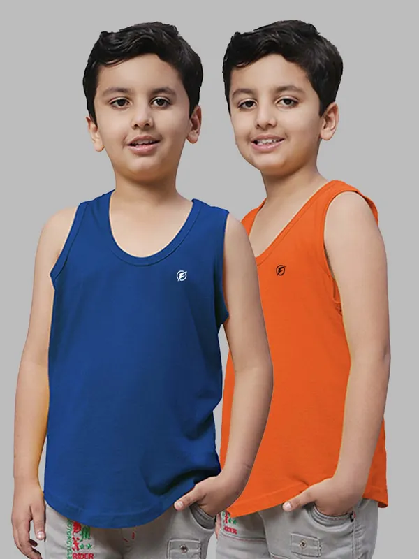 Blue_&_Orange_Round_Neck_Casual_Wear_Vest_For_Kids