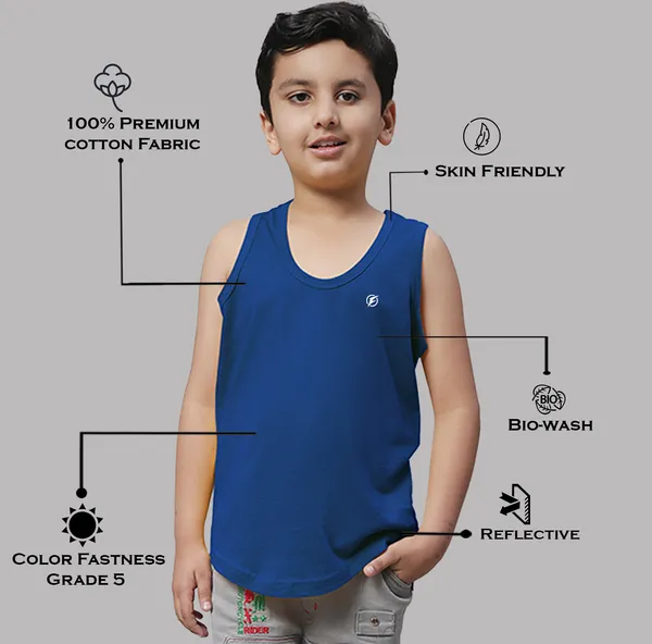 Blue_Cotton_Round_Neck_Sleeveless_Vest_For_Kids