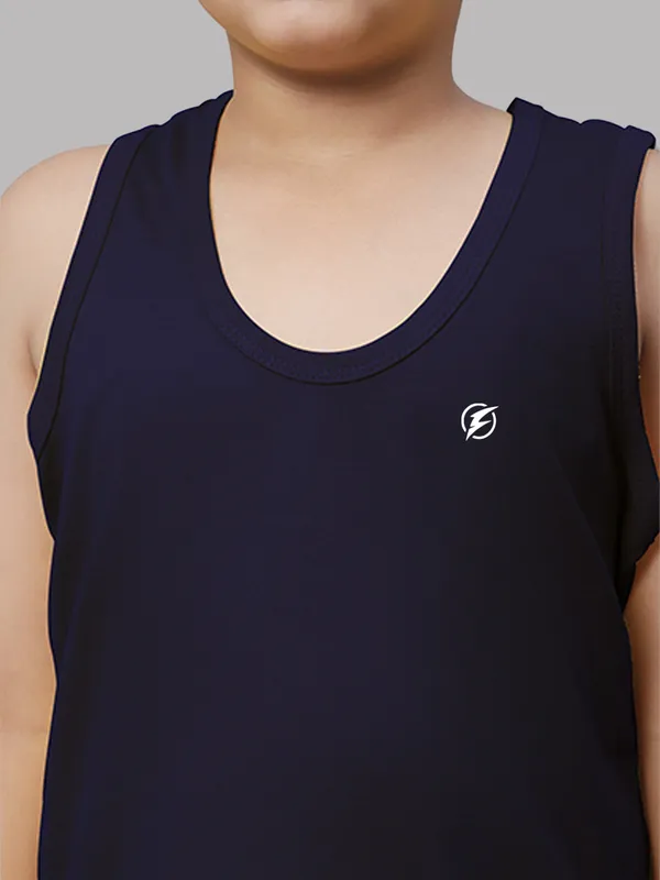Navy_Blue_&_Turquoise_Blue_Round_Neck_Casual_Wear_Vest_For_Kids
