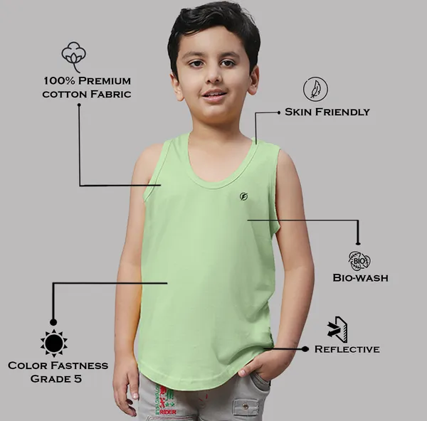 Coral_&_Sea_Green_Round_Neck_Casual_Wear_Vest_For_Kids