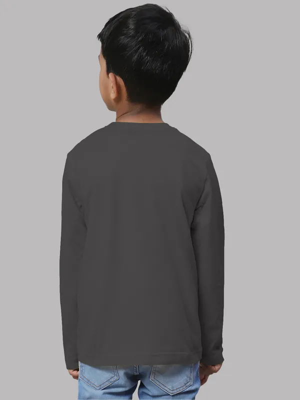 Grey_Cotton_Rib_V-Neck_Full_Sleeves_T-Shirt_For_Kids