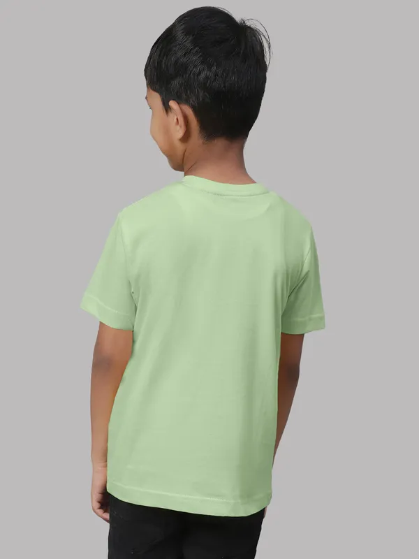 Sea_Green_Cotton_Rib_V-Neck_Short_Sleeves_T-Shirt_For_Kids