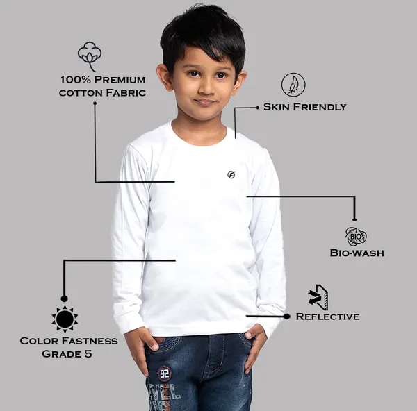 White_Cotton_Rib_Round_Neck_Full_Sleeves_T-Shirt_For_Kids