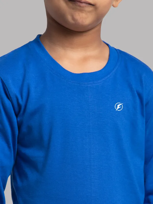 Blue_Cotton_Rib_Round_Neck_Full_Sleeves_T-Shirt_For_Kids