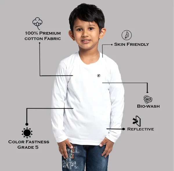 White_Cotton_Rib_Round_Neck_Full_Sleeves_T-Shirt_For_Kids