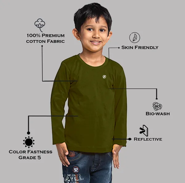Olive_Green_Cotton_Rib_Round_Neck_Full_Sleeves_T-Shirt_For_Kids