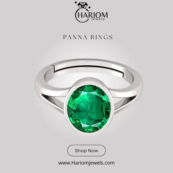 Panna_Ring_Panna_Stone__Created_Panna_Stone_Emerald_Ring_Adjustable_Woman_Man_Ring_With_Lab_Certificate