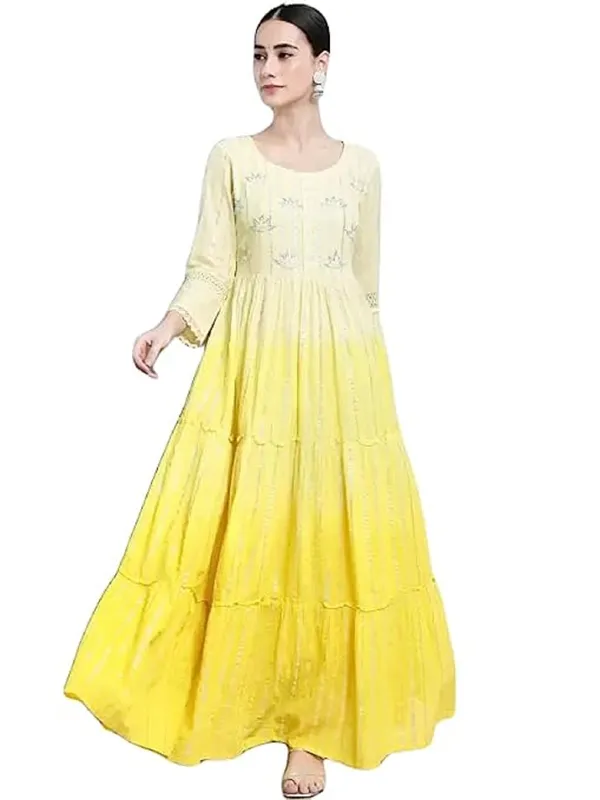 Long_Yellow_Gown_Kurti_Designer_Casual_Party_Wedding_Dress