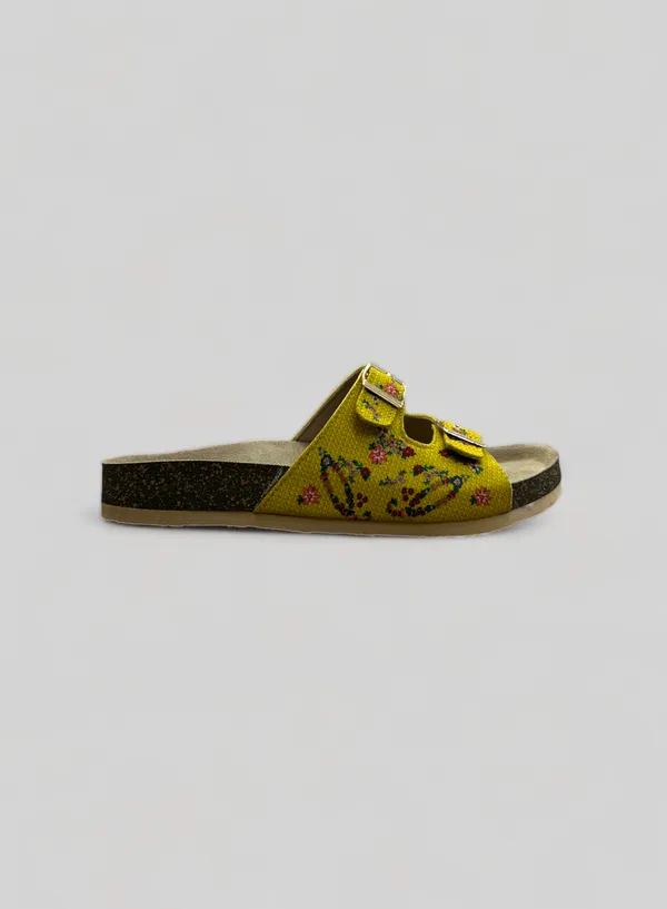 Trendy_Yellow_Printed_Rexine_Round_Toe_Flats_with_PVC_Sole_-_Stylish_and_Comfortable_For_Women