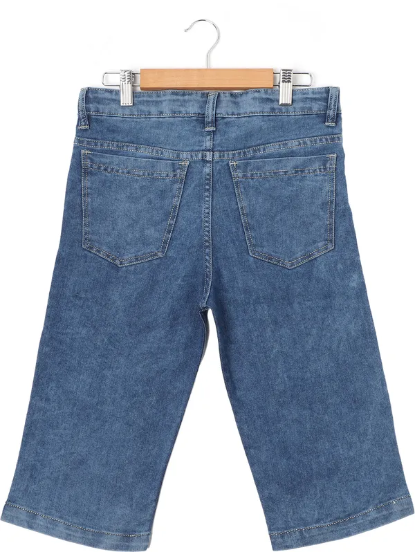 Blue_Killer_Short_For_Boys_Casual_Solid_Denim-Pack_Of_1