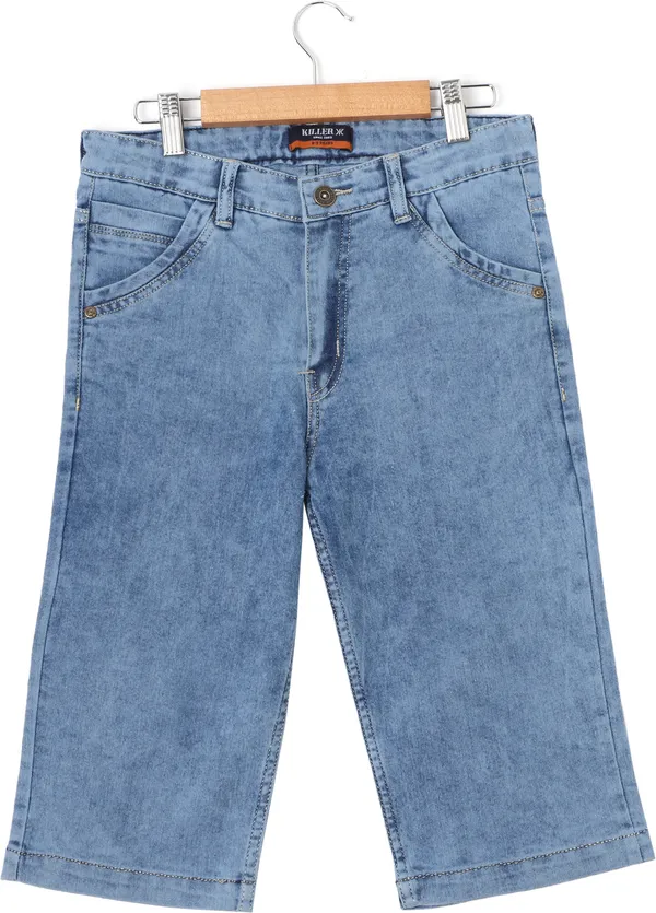 Blue_Killer_Short_For_Boys_Casual_Solid_Denim-Pack_Of_1