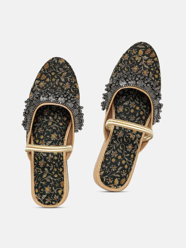 Trendy_Floral_Print_Slingback_Mules