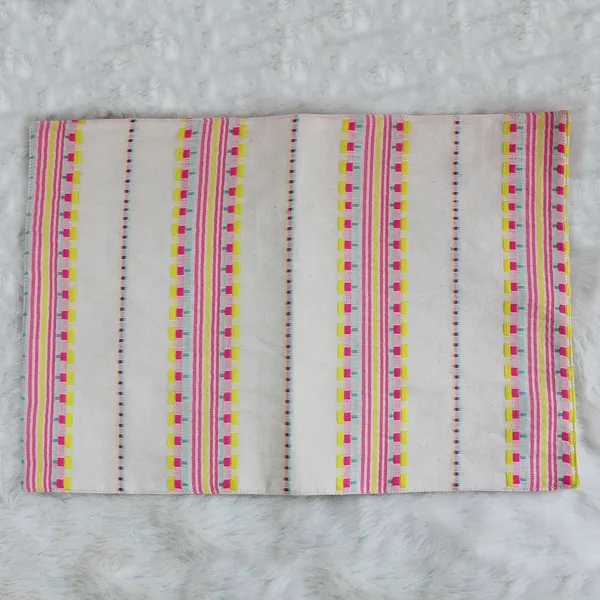 Pack_of_6_Piece_Cotton_Multicolour_Ethel_Stripe_Collection_Place_Mat_For_Dining_Room_and_Living_Room