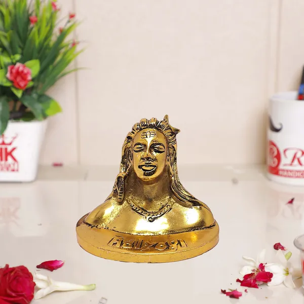 Adiyogi/Shiva_Metal_Statue/Murti_For_Car_Desk