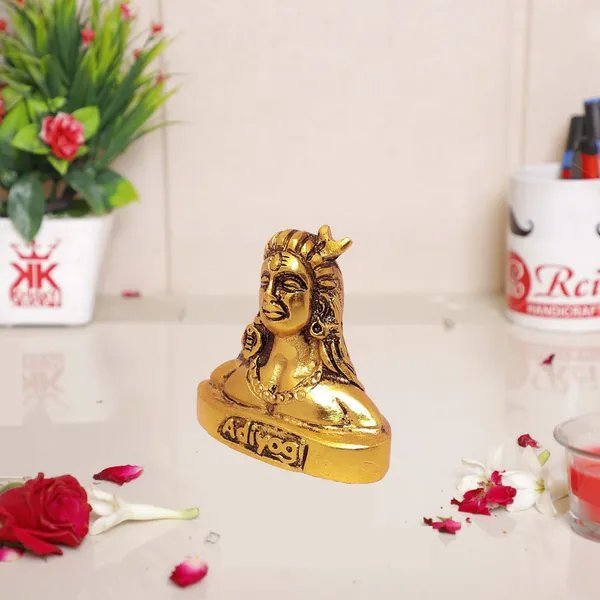 Adiyogi/Shiva_Metal_Statue/Murti_For_Car_Desk