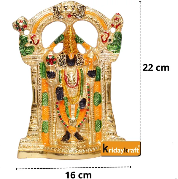 Tirupati_Balaji_Metal_Statue_Decorative_Showpiece