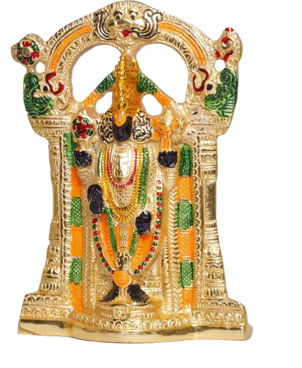 Tirupati_Balaji_Metal_Statue_Decorative_Showpiece