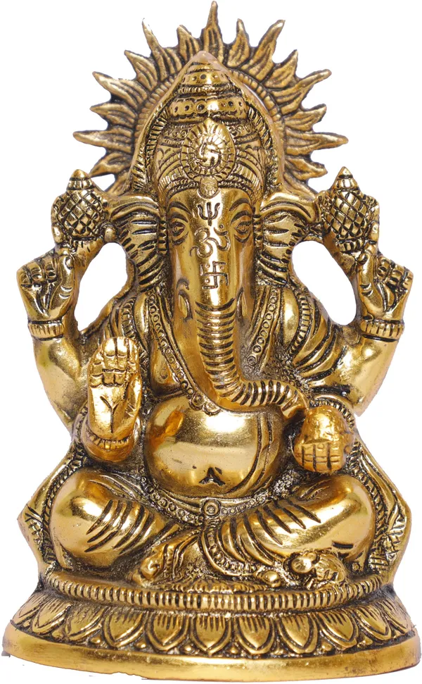 Ganesha_Metal_Statue_For_Temple_Pooja
