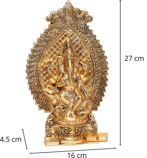 Metal_Ganesha_Statue/Murti_For_Pooja&Home_DCor
