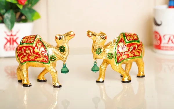 Metal_Camel_Set_Meenakari_Handmade_Decorative_Camel_Status/Animal_Showpiece_For_Home