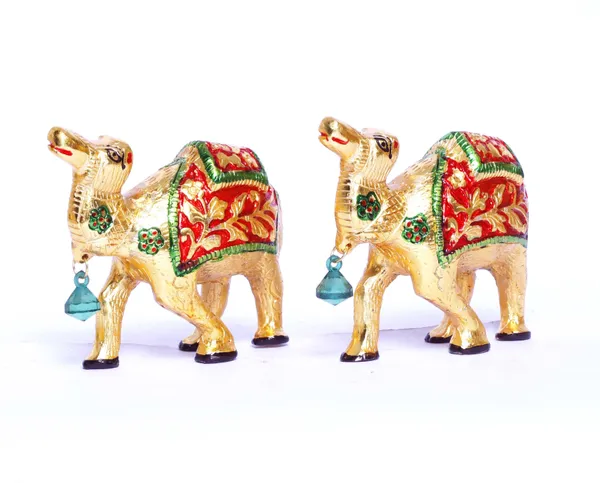 Metal_Camel_Set_Meenakari_Handmade_Decorative_Camel_Status/Animal_Showpiece_For_Home