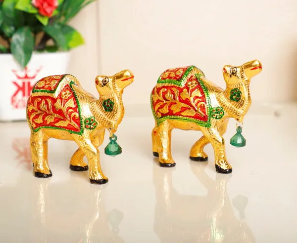 Metal_Camel_Set_Meenakari_Handmade_Decorative_Camel_Status/Animal_Showpiece_For_Home
